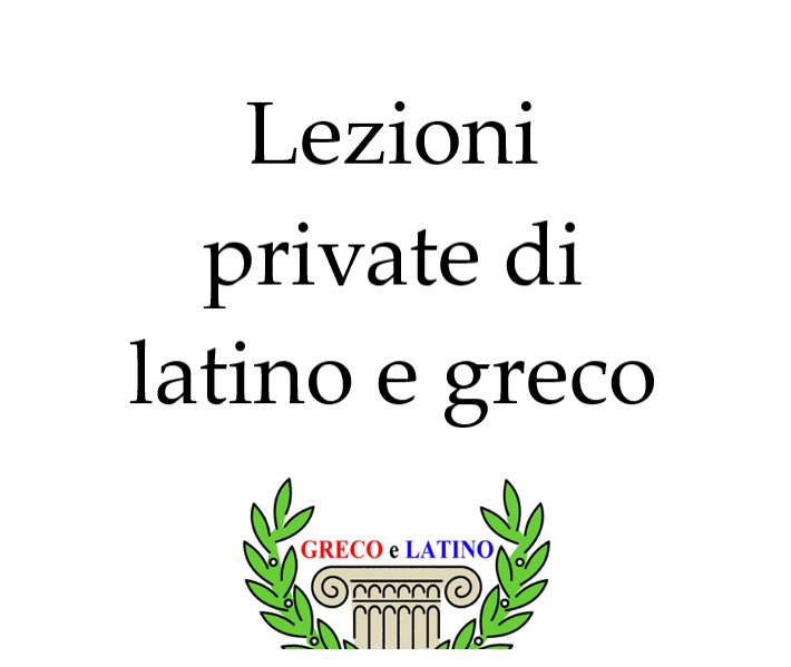 Lezioni private di latino e greco