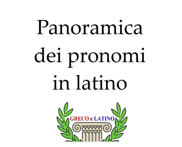 Panoramica dei pronomi in latino